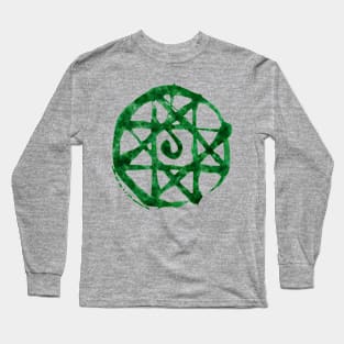 Alphonse seal green Long Sleeve T-Shirt